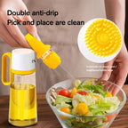 🫒 2-in-1 Oil Dispenser Bottle with Brush (550ML)
