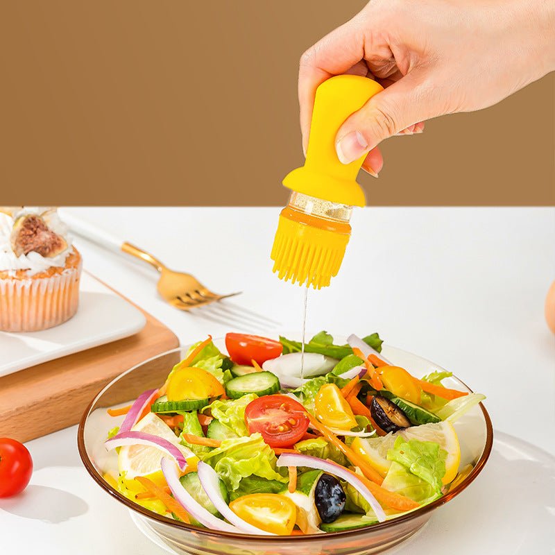 🫒 2-in-1 Oil Dispenser Bottle with Brush (550ML)