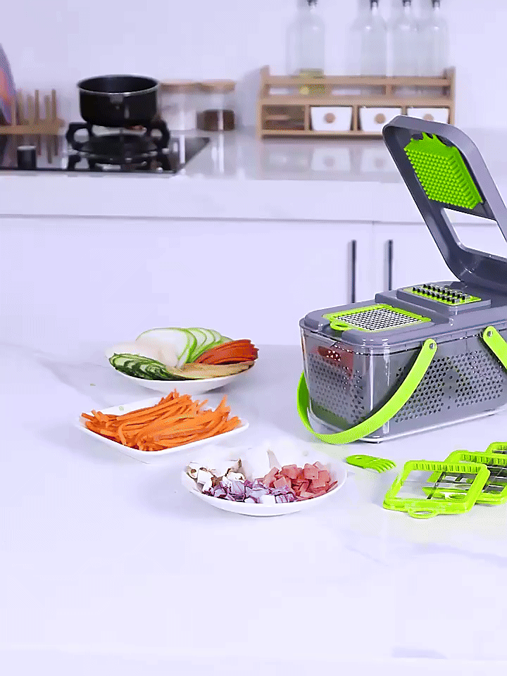 🥗 Vegetable Cutter, Chopper & Slicer (All-in-One Kitchen Tool)