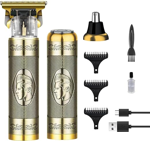 ✂️ 3-in-1 Hair Clipper & Beard Trimmer Set