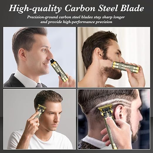 ✂️ 3-in-1 Hair Clipper & Beard Trimmer Set