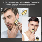 ✂️ 3-in-1 Hair Clipper & Beard Trimmer Set