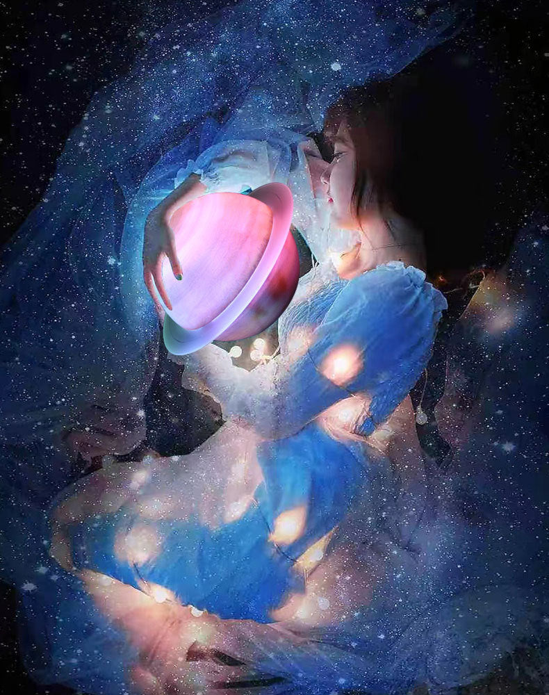 🔊✨ Bluetooth Speaker with Dream Star Ring Light Music Meets Stunning Visual Experience