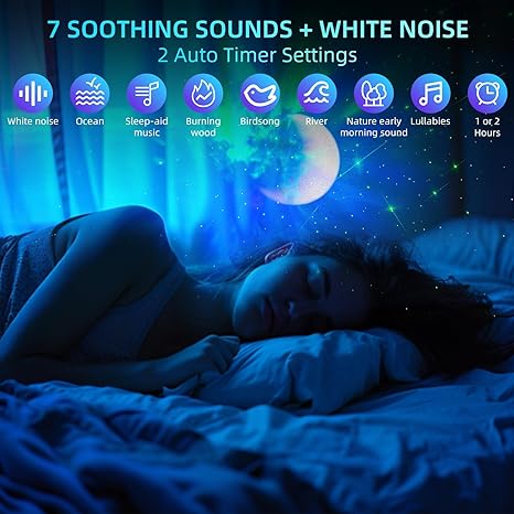Astronaut Galaxy Projector – Nebula Star Light with Remote