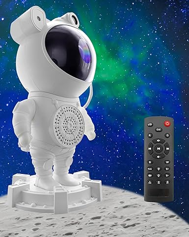Astronaut Galaxy Projector – Nebula Star Light with Remote
