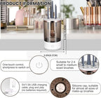 Automatic Multi MakeUp Brush Cleaner