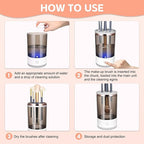 Automatic Multi MakeUp Brush Cleaner