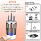 Automatic Multi MakeUp Brush Cleaner