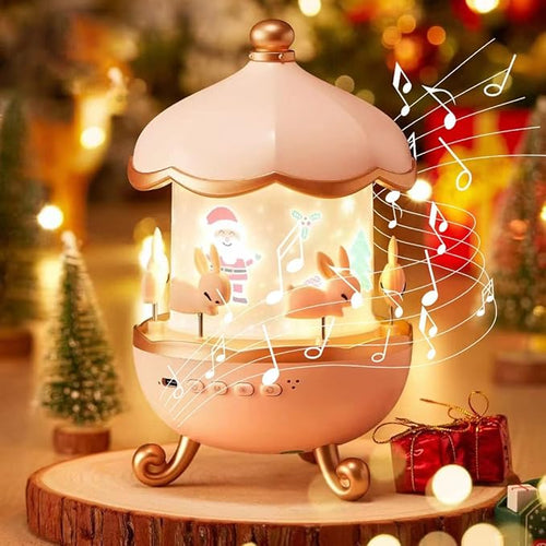 Bunny's Carousel Projection Lamp