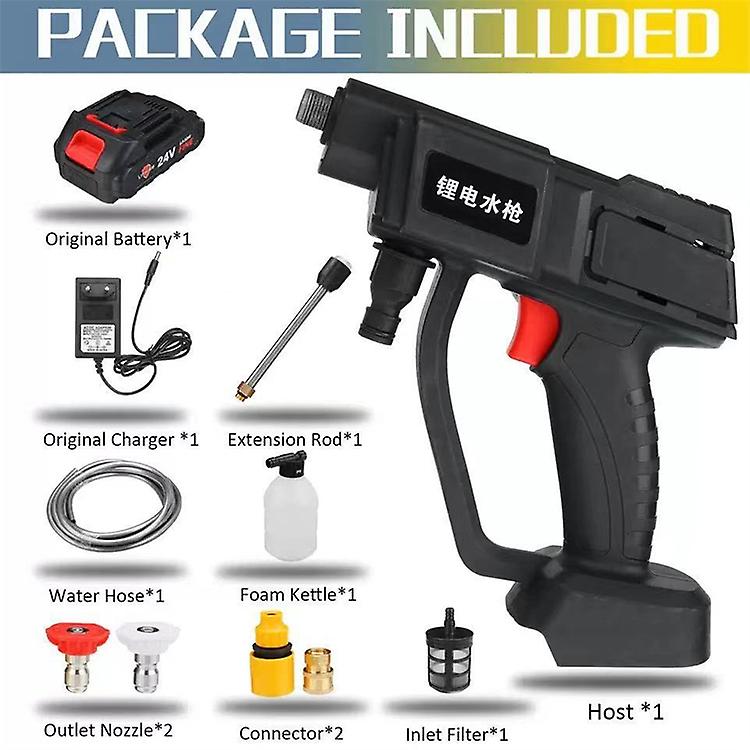 🚗 Car Pressure Washer – Cordless High-Pressure Cleaning Tool