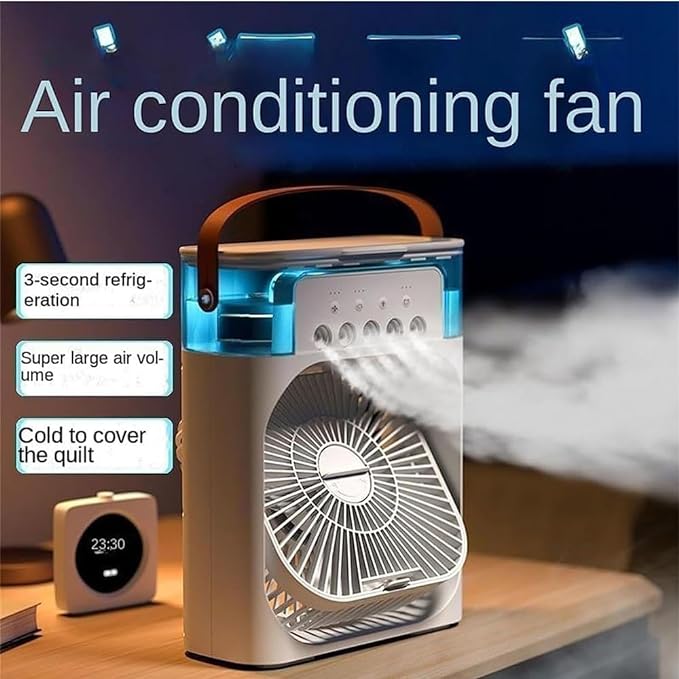 Cooling Fan with Ice (Mini Air Cooler)