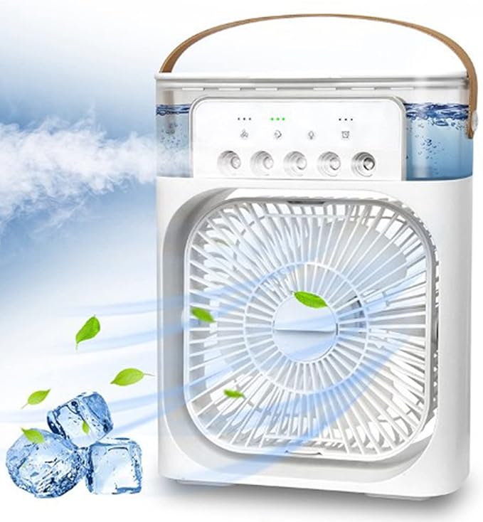Cooling Fan with Ice (Mini Air Cooler)