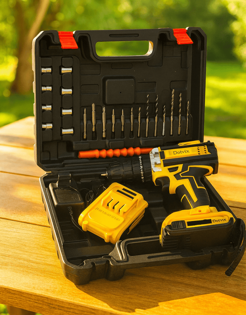 🔧 Dotvix 36V Cordless Drill Driver Kit