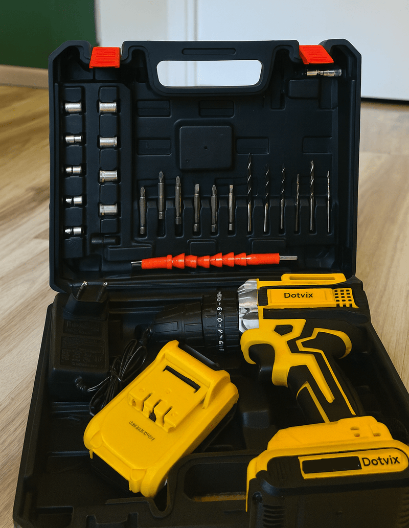 🔧 Dotvix 36V Cordless Drill Driver Kit