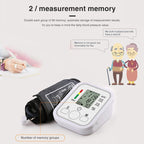 🩺 Digital Arm Blood Pressure Monitor (Electronic Sphygmomanometer)