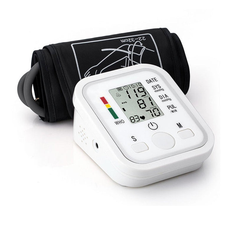 🩺 Digital Arm Blood Pressure Monitor (Electronic Sphygmomanometer)