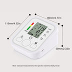 🩺 Digital Arm Blood Pressure Monitor (Electronic Sphygmomanometer)