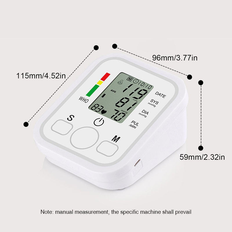 🩺 Digital Arm Blood Pressure Monitor (Electronic Sphygmomanometer)