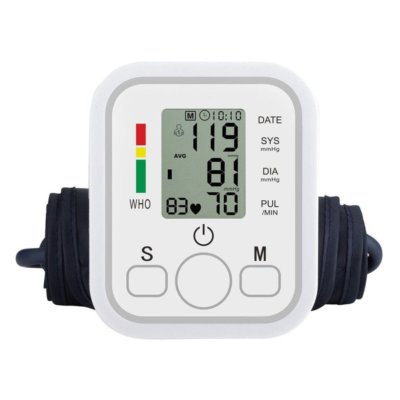 🩺 Digital Arm Blood Pressure Monitor (Electronic Sphygmomanometer)