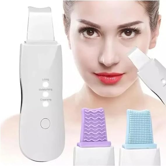 Face Blackhead Remover Spatula – Deep Cleansing Skin Scraper with Negative Ion Technology