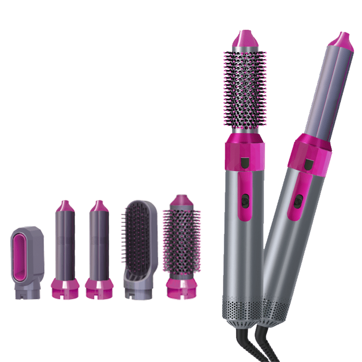 💇‍♀️ Ceramic Air Wrap Styler 5-in-1 (Hair Dryer & Styling Set)