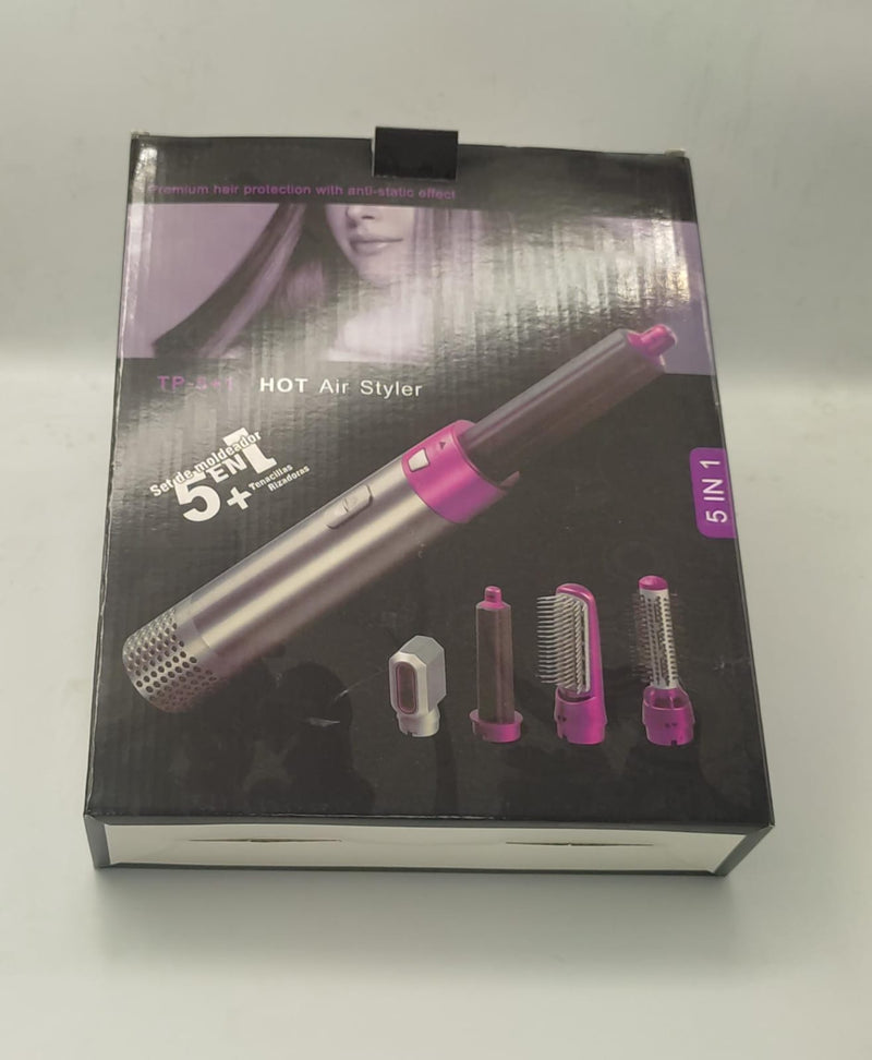 💇‍♀️ Ceramic Air Wrap Styler 5-in-1 (Hair Dryer & Styling Set)