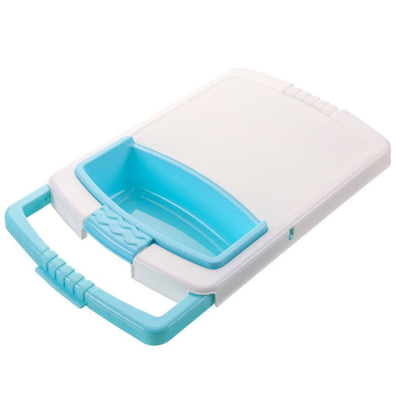 🥬 3-in-1 Multi-Function Cutting Board with Drain Basket