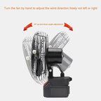 🌬️ Lithium Electric Fan (Rechargeable Portable Fan)