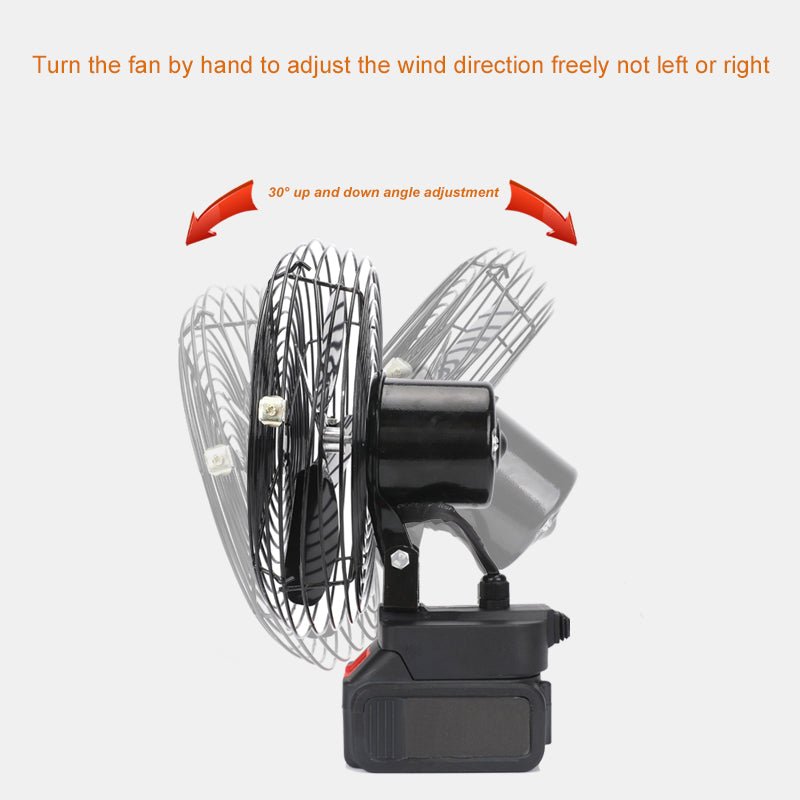 🌬️ Lithium Electric Fan (Rechargeable Portable Fan)