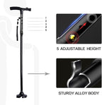 🦯 Foldable Walking Cane (Portable Support Stick)