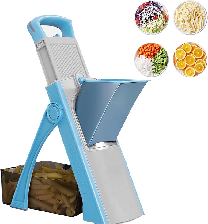 🥗 Multi-Function Vegetable Cutter with Storage Box