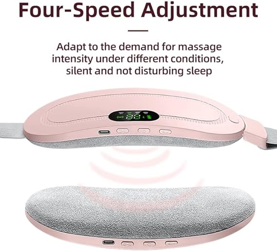 💖 Menstrual Heating Pad with Massage (Portable Pain Relief Belt)