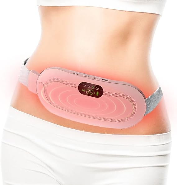 💖 Menstrual Heating Pad with Massage (Portable Pain Relief Belt)