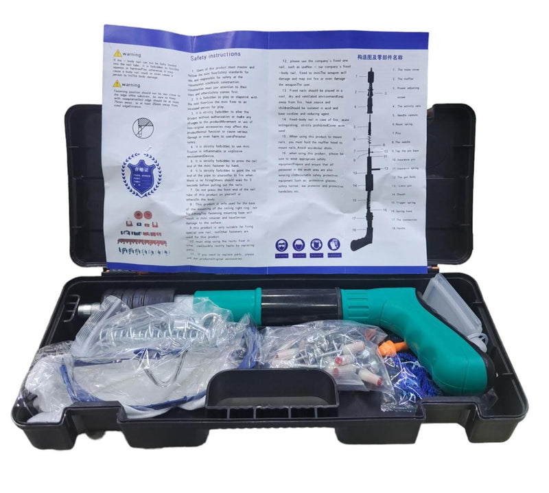 🔧 Portable Nail Gun – Light Wall Fastening Tool Kit