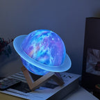 🔊✨ Bluetooth Speaker with Dream Star Ring Light Music Meets Stunning Visual Experience