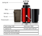 🍹 Stainless Steel Portable Fruit Juicer Fresh Juice Anytime, Anywhere