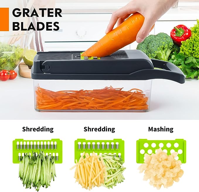 🥗 Vegetable Cutter, Chopper & Slicer (All-in-One Kitchen Tool)