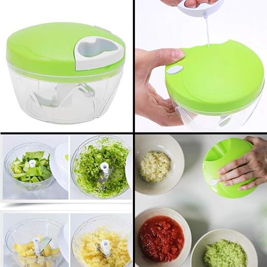 🥗 Vegetable Slicer (Easy Press Chopper)