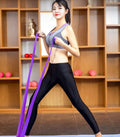 Yoga fitness resistance band - 3 Lengths for All Heights